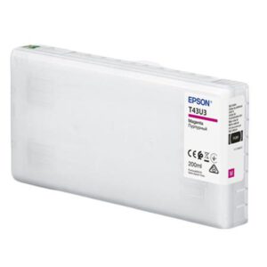 מיכל דיו מג'נטה EPSON T43U3  מקורי לD800