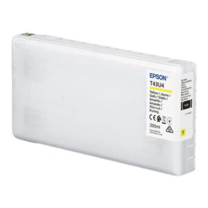 מיכל דיו צהוב EPSON T43U4  מקורי לD800