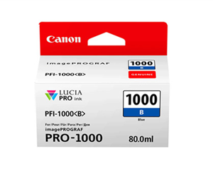 מיכל דיו כחול קנון מקורי PFI1000B