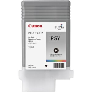 מיכל דיו מקורי אפור בהיר CANON PFI103 PGY