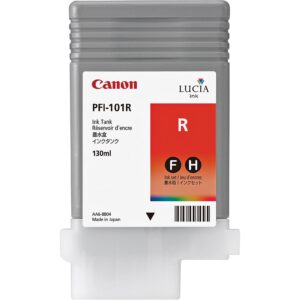 מיכל דיו מקורי אדום CANON PFI101 R