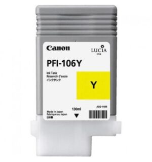 מיכל דיו מקורי צהוב CANON PFI106 Y