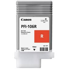 מיכל דיו מקורי אדום CANON PFI106 R