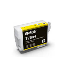 מיכל דיו צהוב מקורי Epson T7604