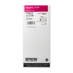 מיכל דיו מג'נטה EPSON T7823  מקורי לD700