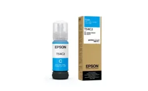 דיו אפסון מקורי צ'יאן למדפסת T54C2 Cyan